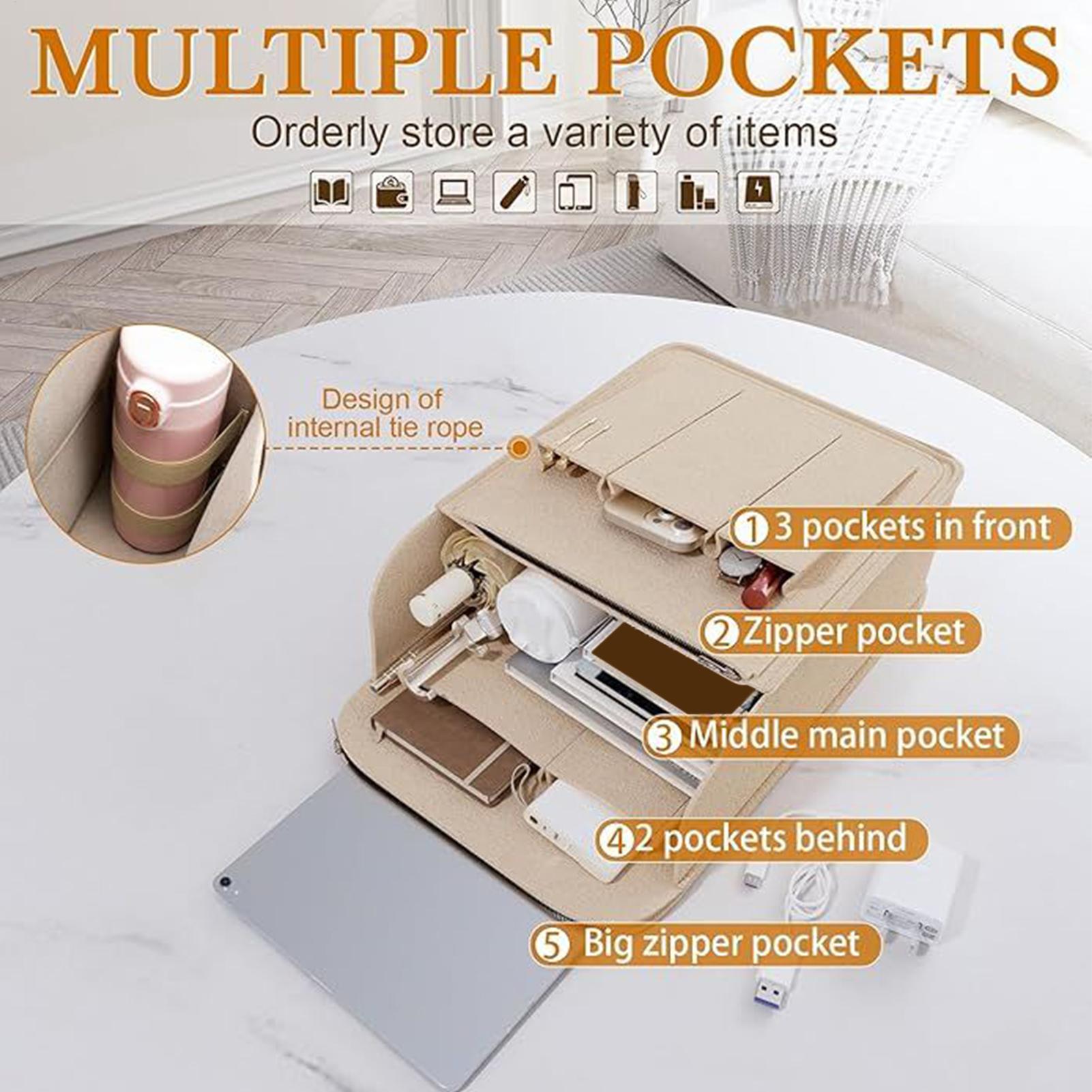 Backpack Insert Organizer - Organisateur de sac à dos, grande