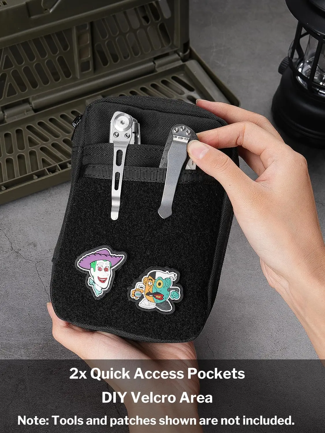 Pochette EDC VIPERADE VE32, Or - Backpack Insert Organizer avis et prix