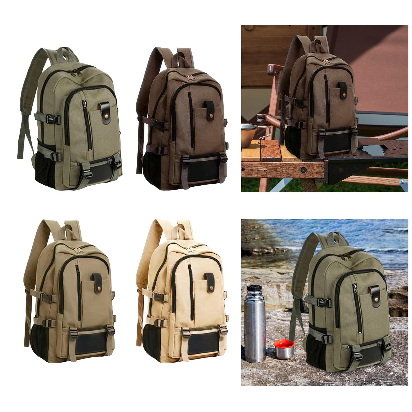 Grand sac à dos de voyage en t - Canvas Backpack Casual avis et prix